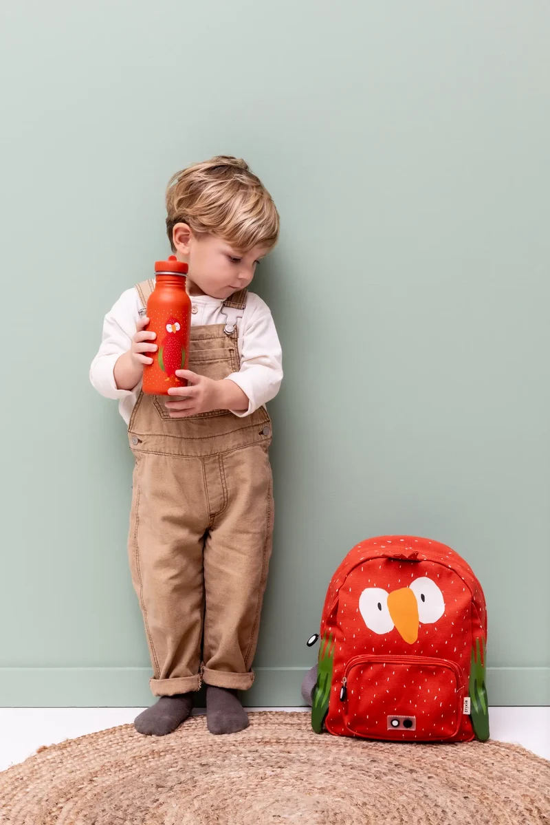 Botella Acero Loro 500ml · Trixie