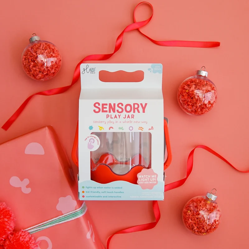 GloPals Jarra sensorial Roja