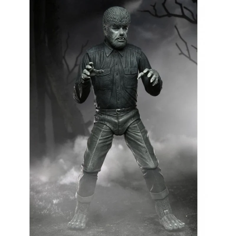 Figura Articulada El Hombre Lobo - Universal Monsters 80 Aniversario
