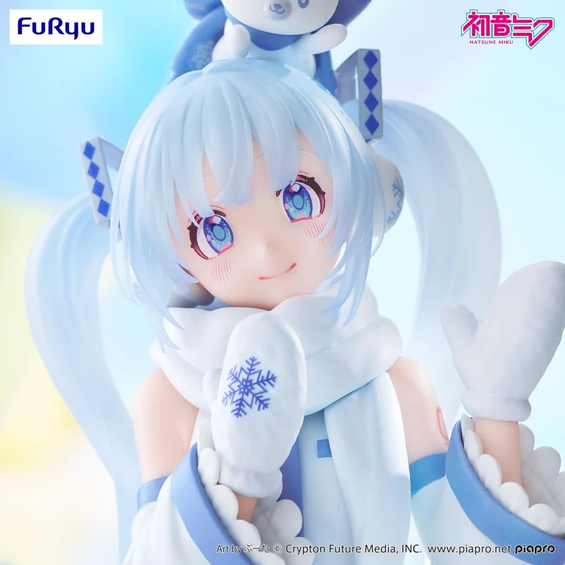 Figura Hatsune Miku - Snow Miku Sky Town Noodle Stopper 15cm