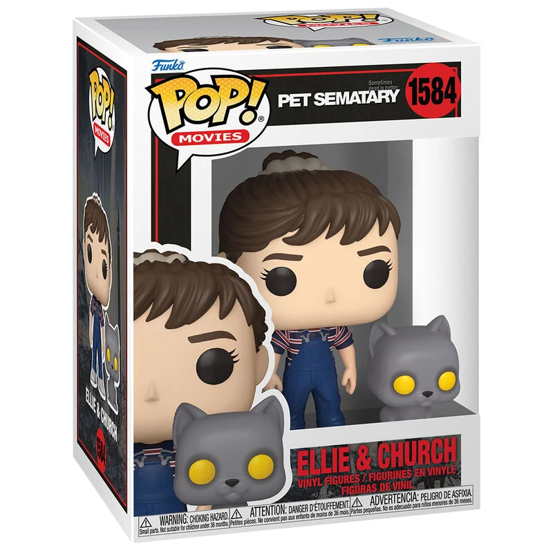 Funko Pop Ellie y Church 1584 - Pet Sematary