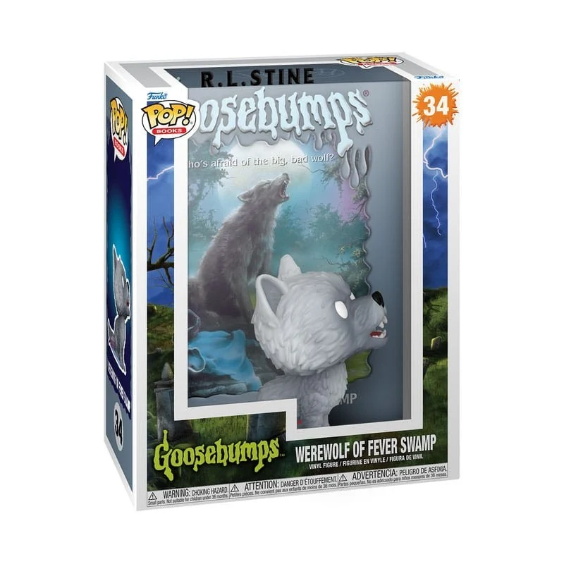 Funko Pop Book Covers El Hombre Lobo del Pantano 34 - Goosebumps