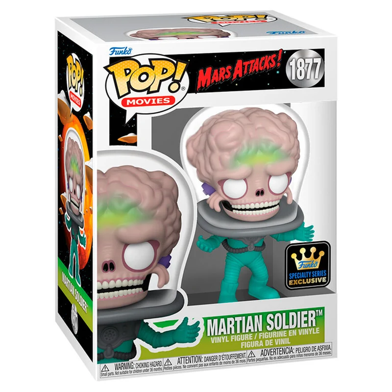 Funko Pop Martian Soldier 1877 - Mars Attacks