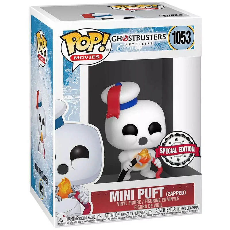 Funko Pop Mini Puft Zapped 1053 - Cazafantasmas: Más Allá