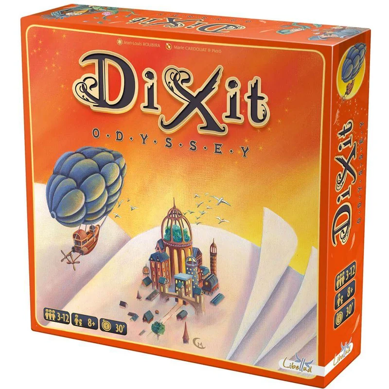 Dixit Odyssey - Juego de mesa - Libellud - 3-12 jugadores - 8+ años - 30 min