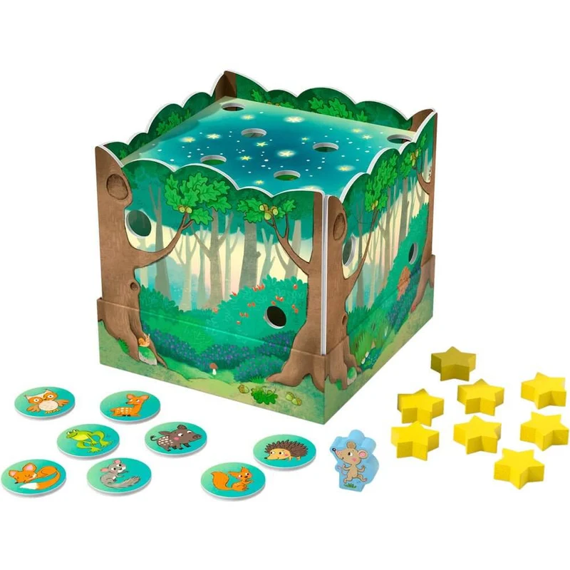 Mis primeros juegos La Pandilla del Bosque - Juego de mesa - Haba - 1-4 jugadores - 2+ años - 10 min