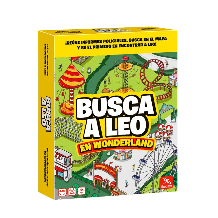 Busca a Leo - Juego de mesa - Ludilo - 2-6 jugadores - 8+ años - 30 min