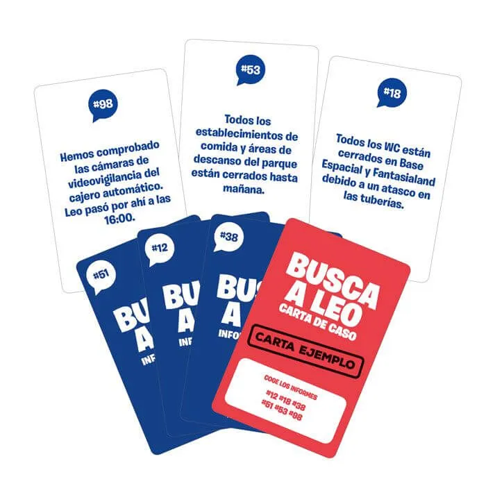 Busca a Leo - Juego de mesa - Ludilo - 2-6 jugadores - 8+ años - 30 min