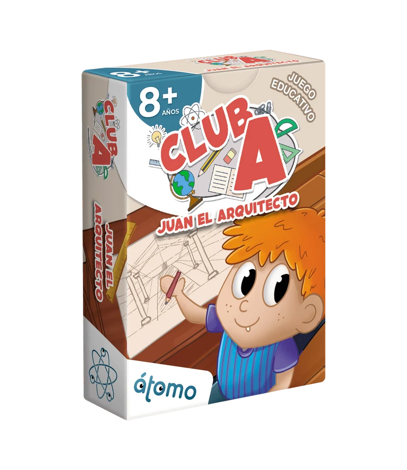 Juan el Arquitecto Club A - Juego de mesa - Atomo - 1-3 jugadores - 8+ años - 15 min