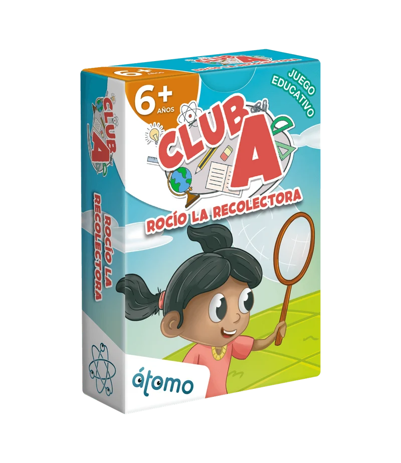 Rocío la Recolectora Club A - Juego de mesa - Atomo - 1-3 jugadores - 6+ años - 15 min