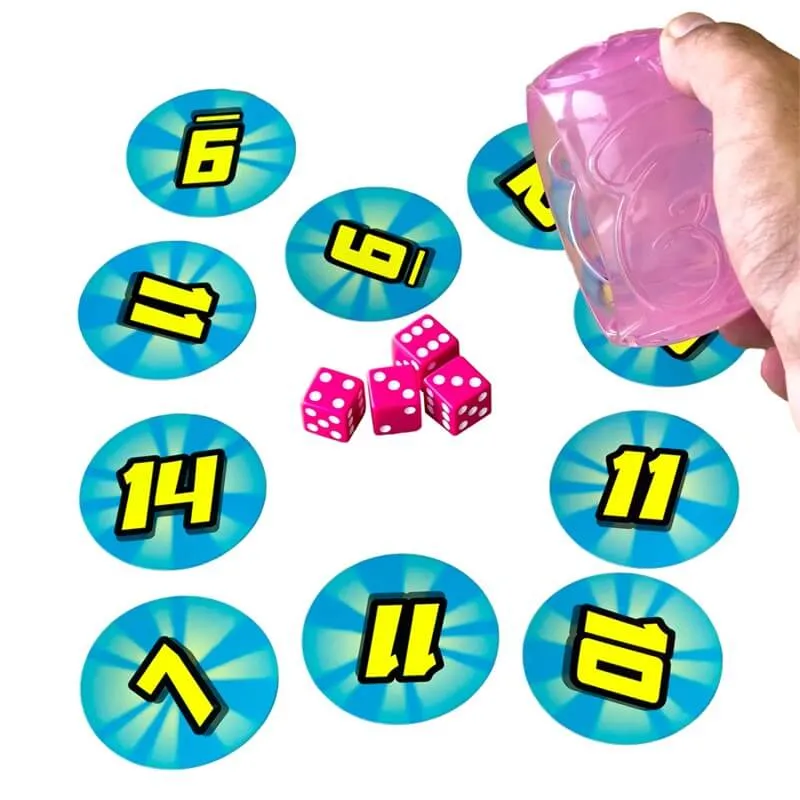 Math Attacks! - Juego de mesa - Mercurio - 2-8 jugadores - 7+ años - 10 min