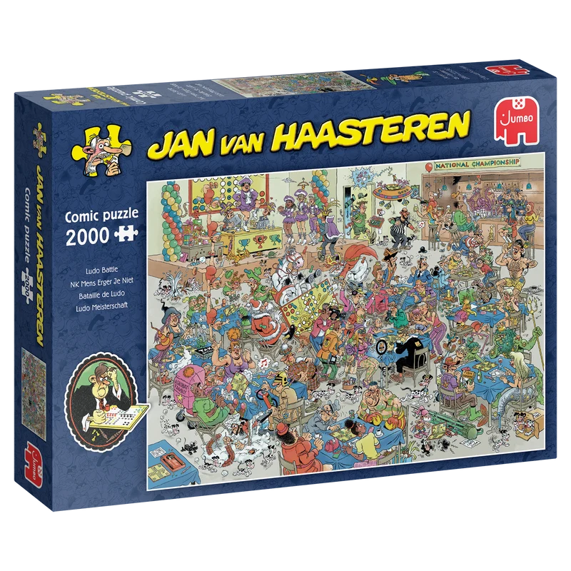 Jan van Haasteren - Ludo Battle (2000 pieces)