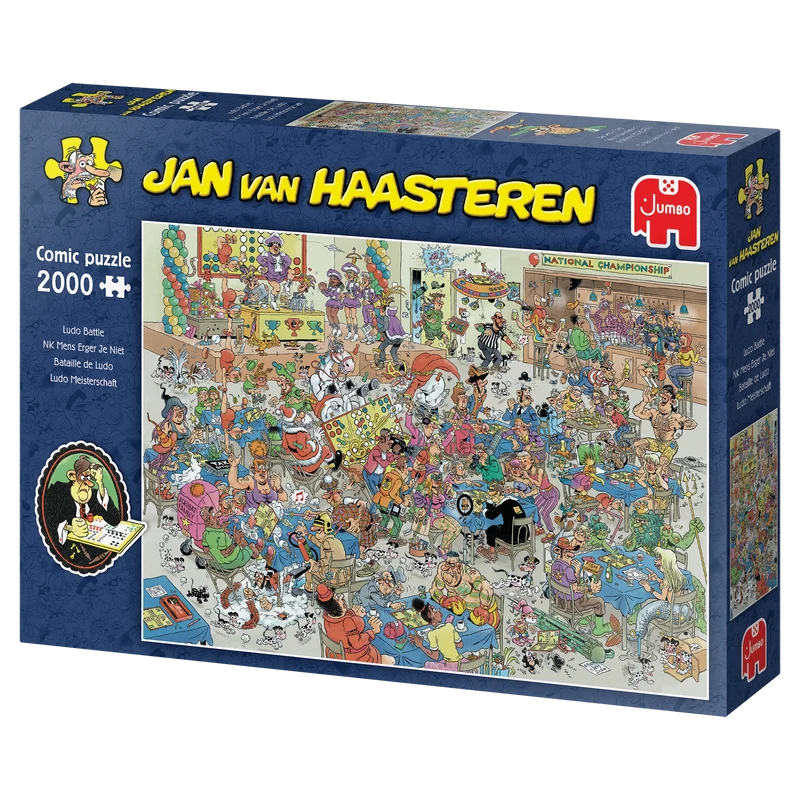 Jan van Haasteren - Ludo Battle (2000 pieces)
