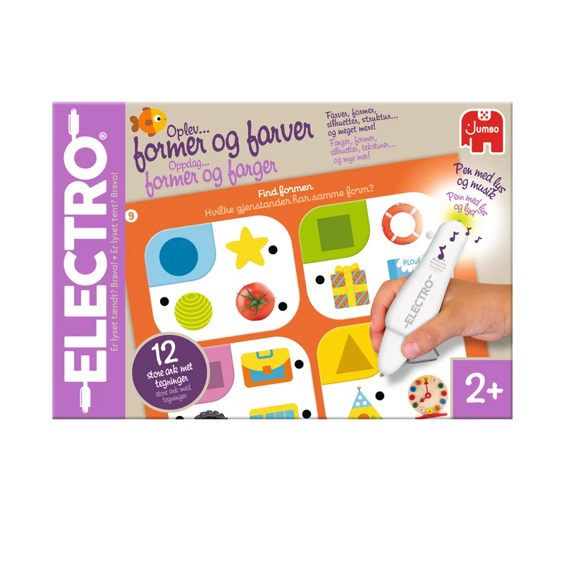 Electro - Discover Colors & Shapes (DK & NO)