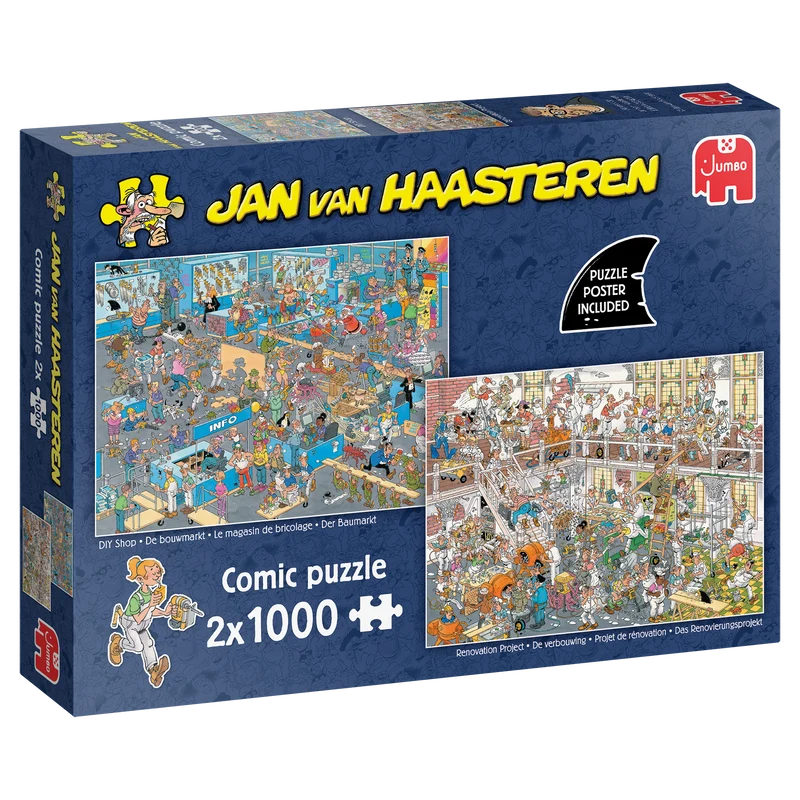 Jan van Haasteren - Renovation Project & DIY Shop (2x1000 pieces)