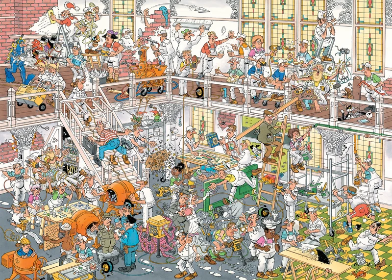 Jan van Haasteren - Renovation Project & DIY Shop (2x1000 pieces)
