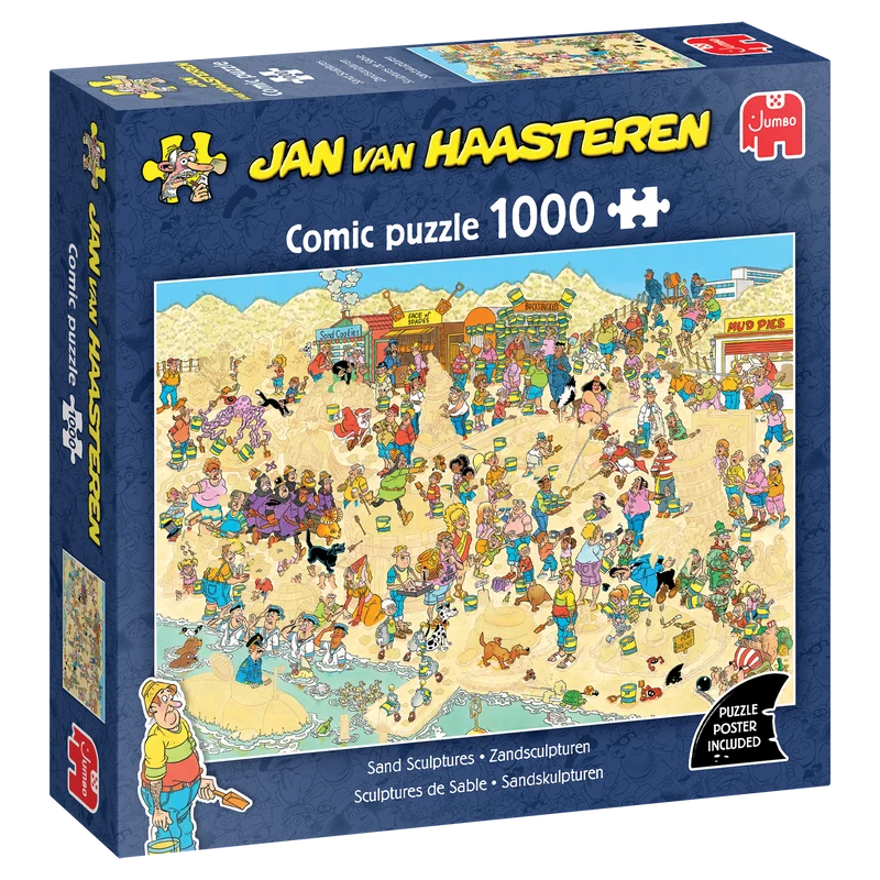 Jan van Haasteren - Sand Sculptures (1000 pieces)