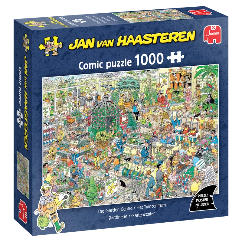 Jan van Haasteren - The Garden Centre (1000 pieces)