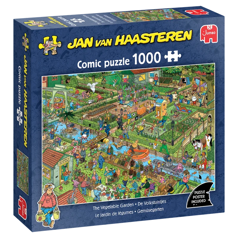 Jan van Haasteren - The Vegetable Garden (1000 pieces)