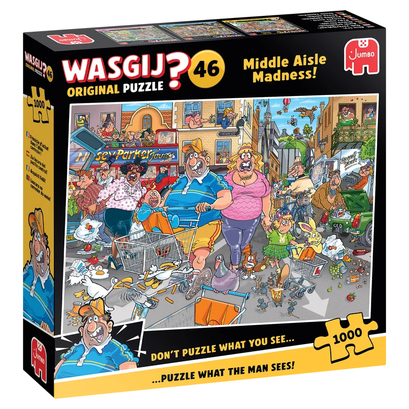 Wasgij Original 46 - Middle Aisle Madness! (1000 pieces)