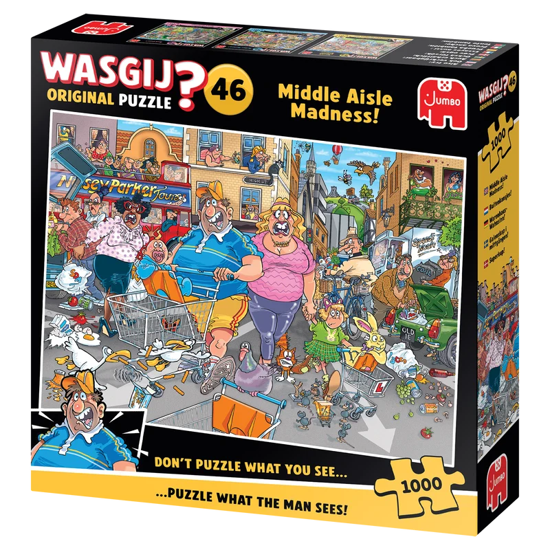 Wasgij Original 46 - Middle Aisle Madness! (1000 pieces)