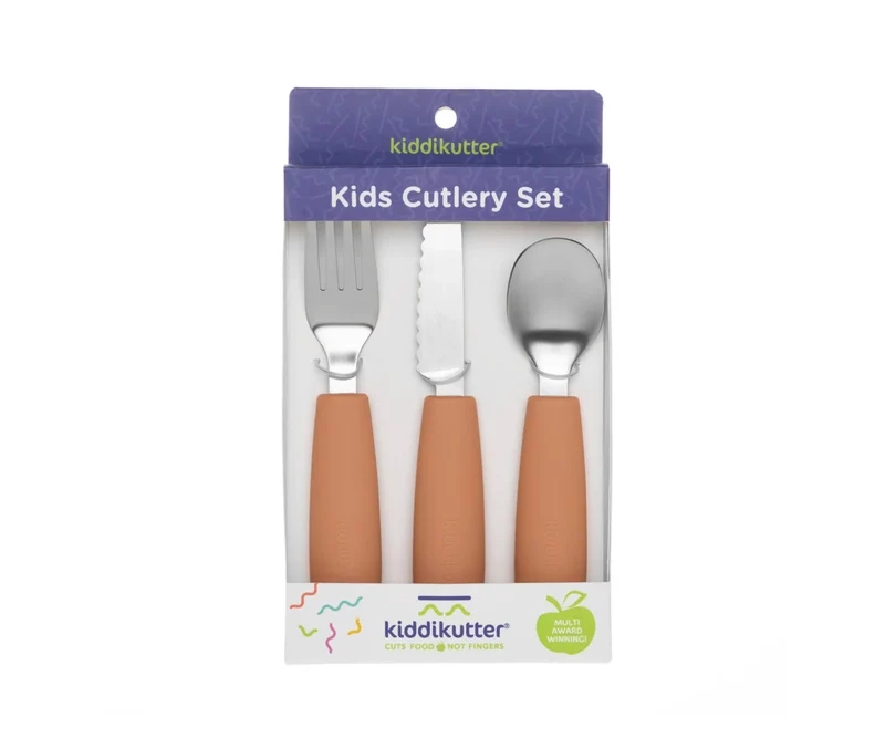 Set cubiertos varios colores · KiddiKutter