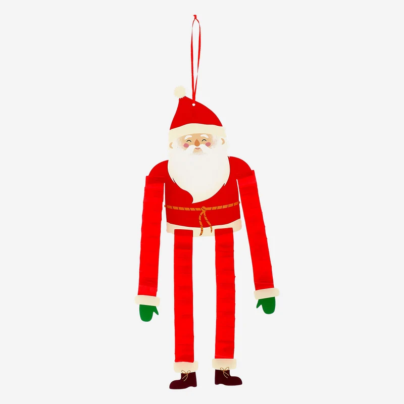 Paper Santa for hanging