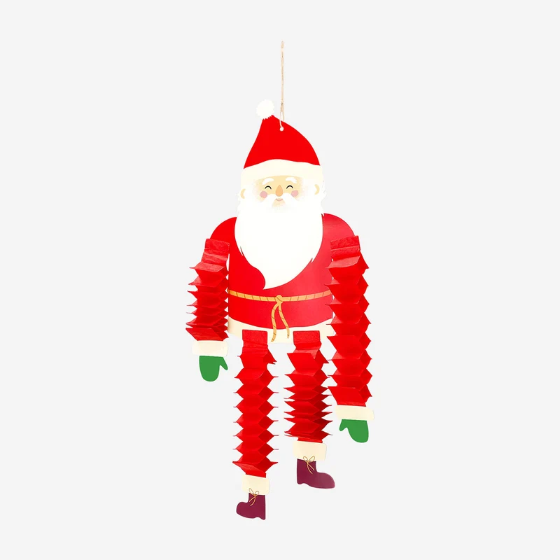 Paper Santa for hanging