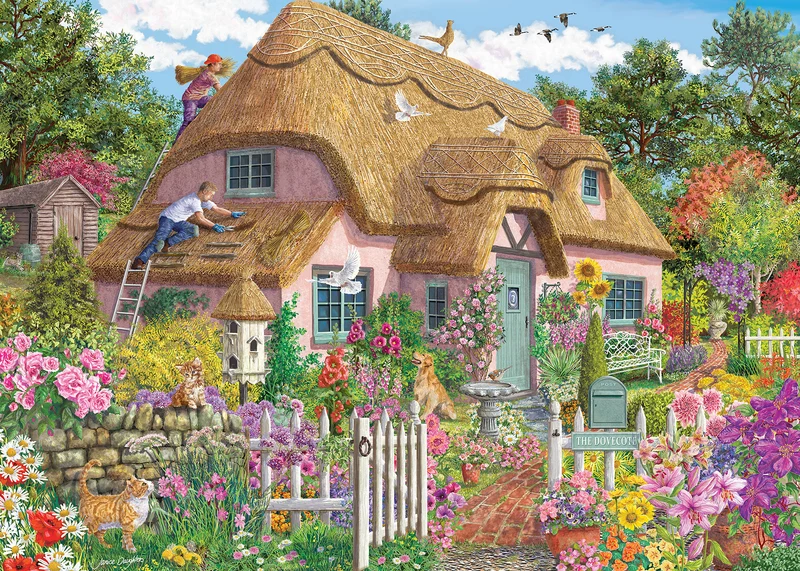 Falcon - Thatched Cottage (1000 pieces)