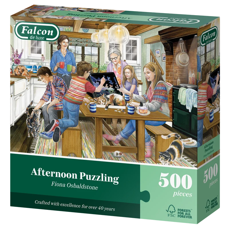 Falcon - Afternoon Puzzling (500 pieces)