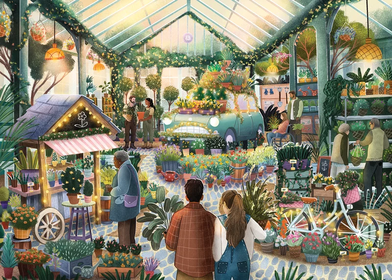 Falcon - The Garden Centre (1000 pieces)