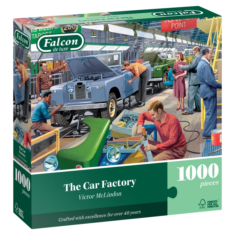 Falcon - The Car Factory (1000 pieces)