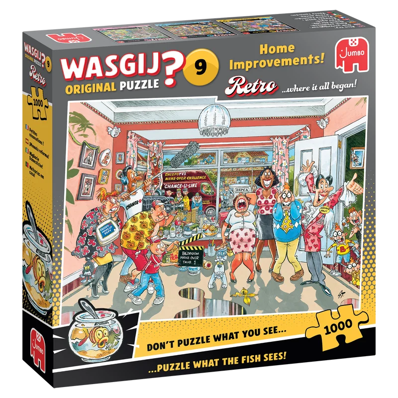 Wasgij Retro Original 9 - Home Improvements! (1000 pieces)