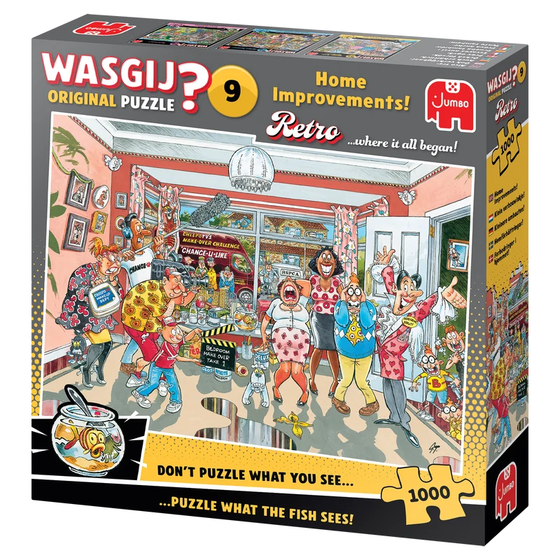 Wasgij Retro Original 9 - Home Improvements! (1000 pieces)