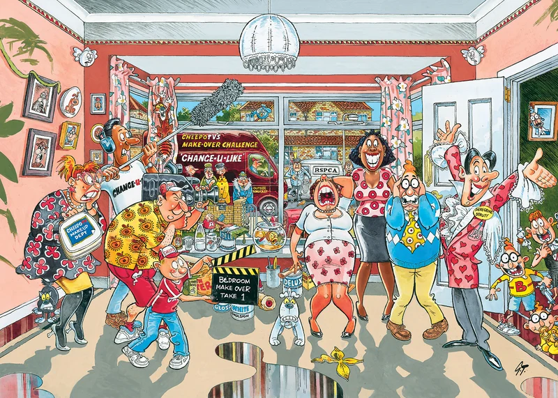 Wasgij Retro Original 9 - Home Improvements! (1000 pieces)