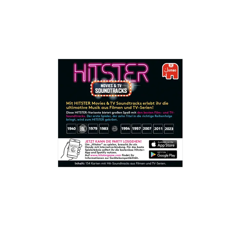 Hitster – Soundtracks expansion (Germany)