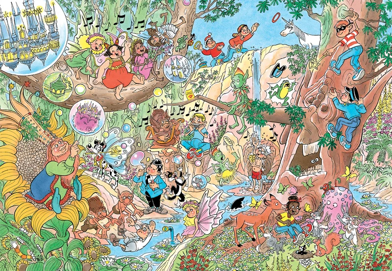 Jan van Haasteren Junior 19 - Efteling Droomvlucht (360 pieces)