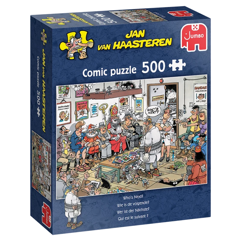 Jan van Haasteren - Who's Next? (500 pieces)