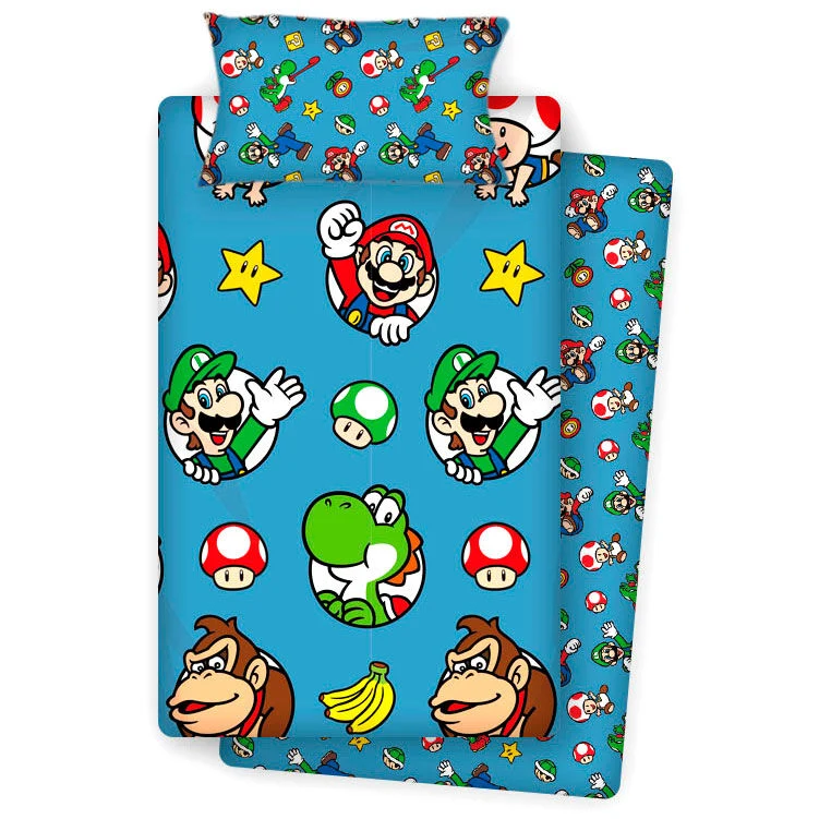 Juego Sabanas Super Mario Bros Nintendo 90cm