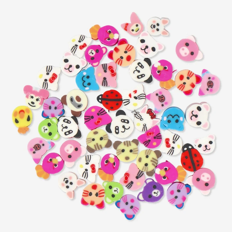 Plastic beads. 50 pcs