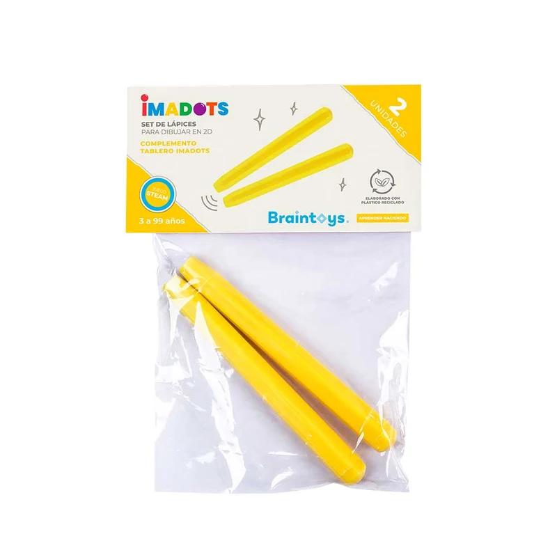 Lápices para Imadots 2 uds · Braintoys