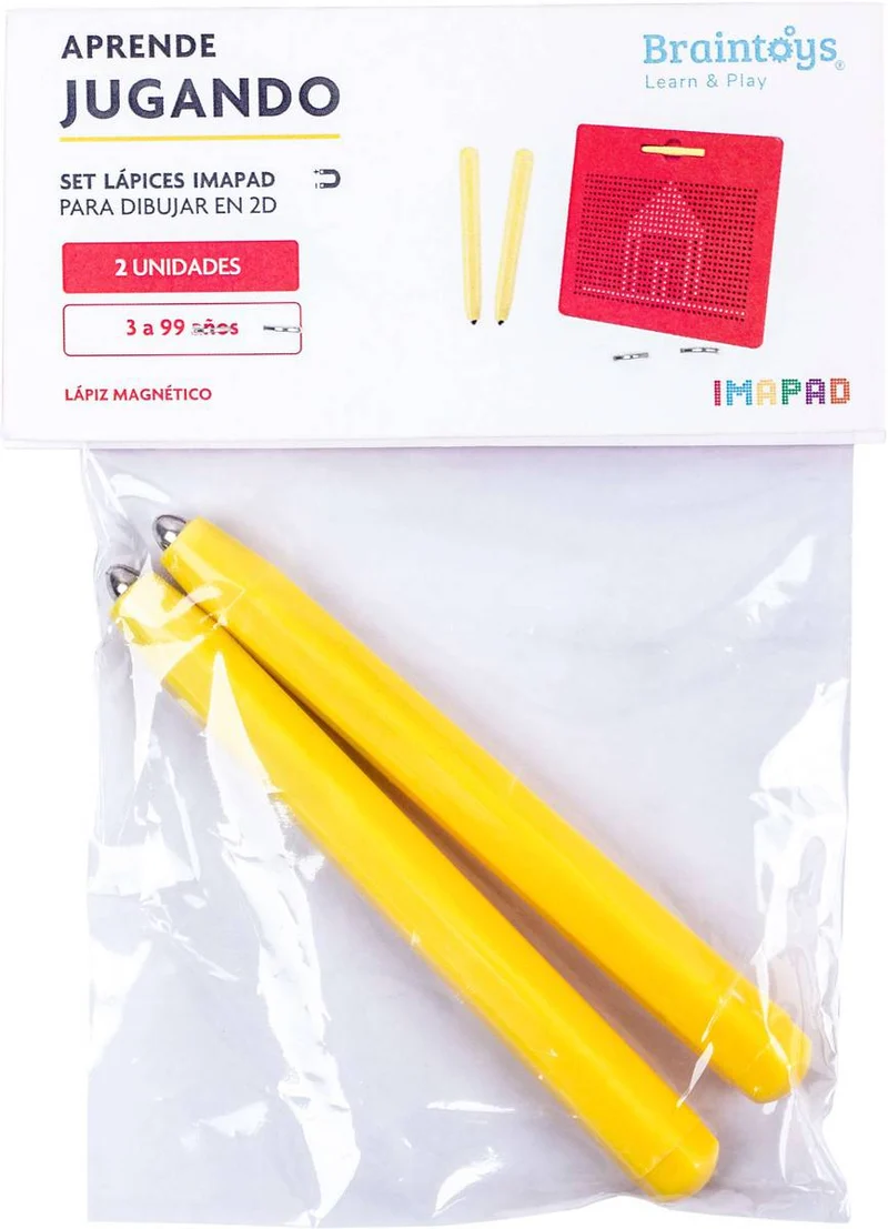 Lápices para Imapad 2 uds · Braintoys