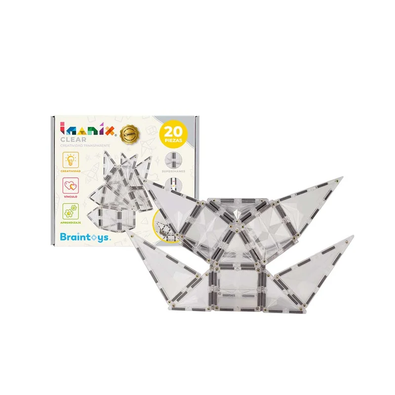 Imanix Clear 20 piezas · Braintoys