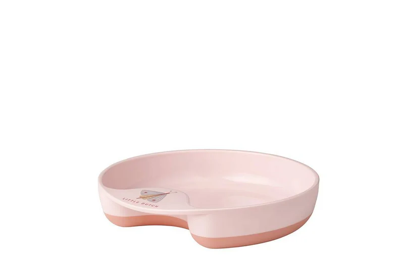 Plato antideslizante Mio Flores y Mariposas Little Dutch