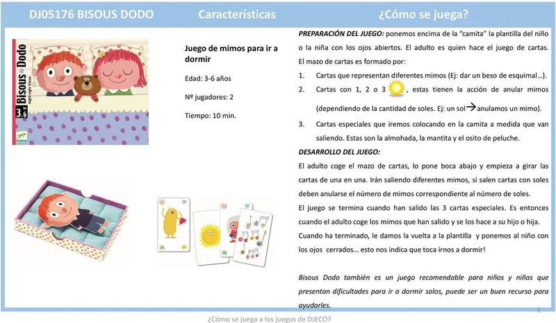 Cartas Bisous Dodo · DJECO
