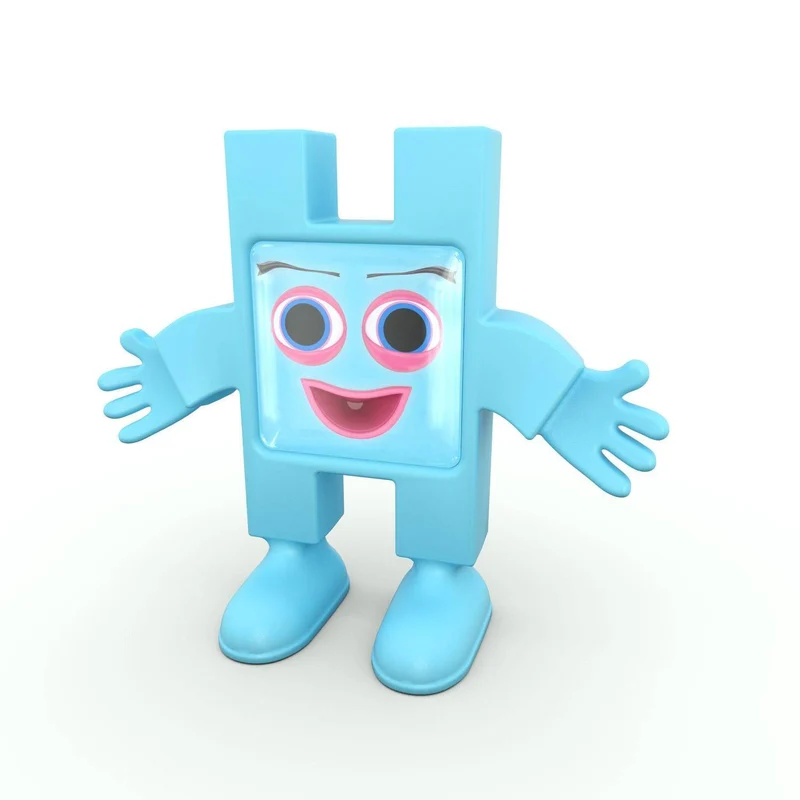 Bloques Meli · Emoti Happy · 12 piezas