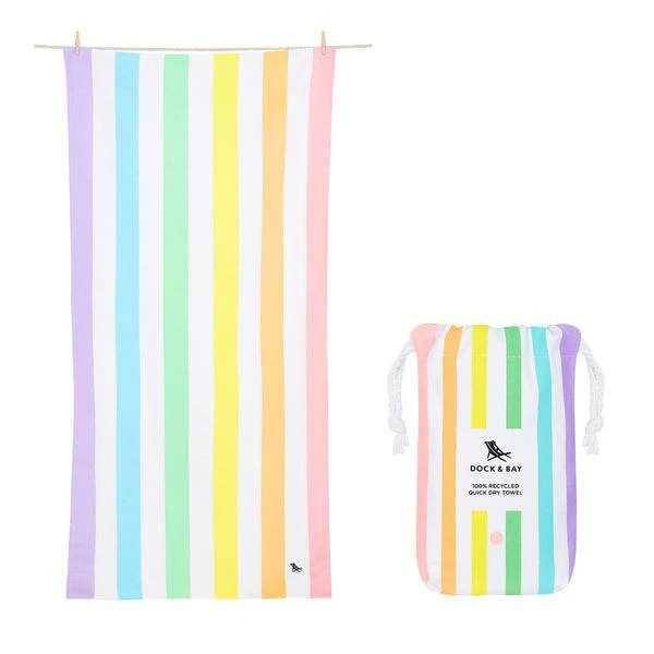 Toalla Summer Rainbow Pastel · L