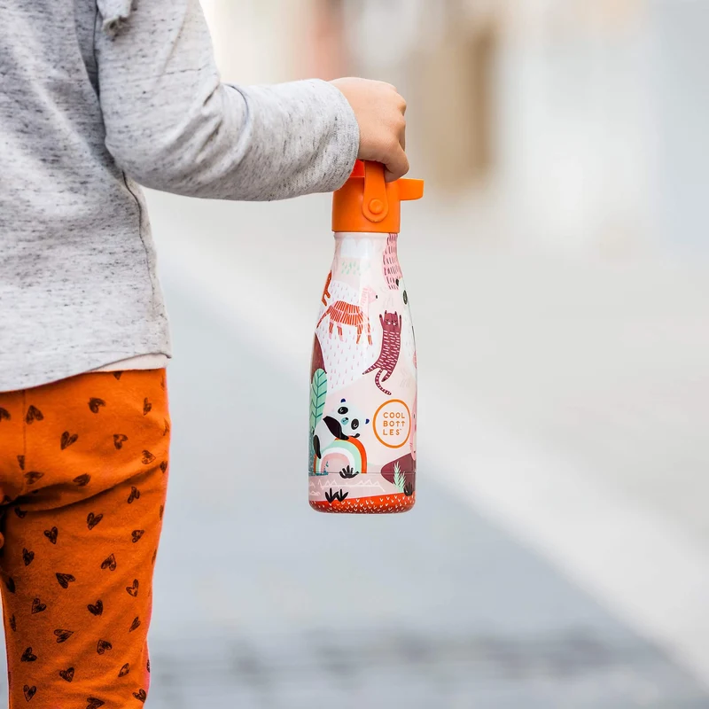 Botella Acero Panda Gang Park 260ml · Cool Bottles