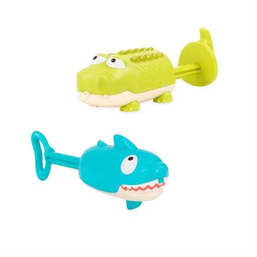 Splishin Splash Lanzachorros agua tiburón · B. Toys