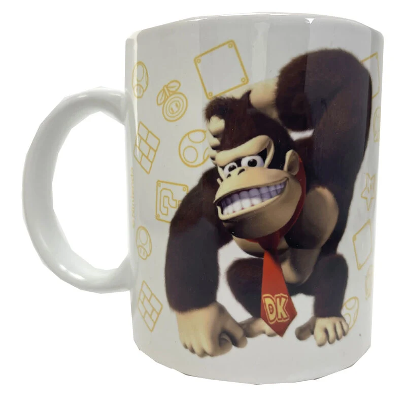 Hucha y Taza Donkey Kong Super Mario Bros Nintendo